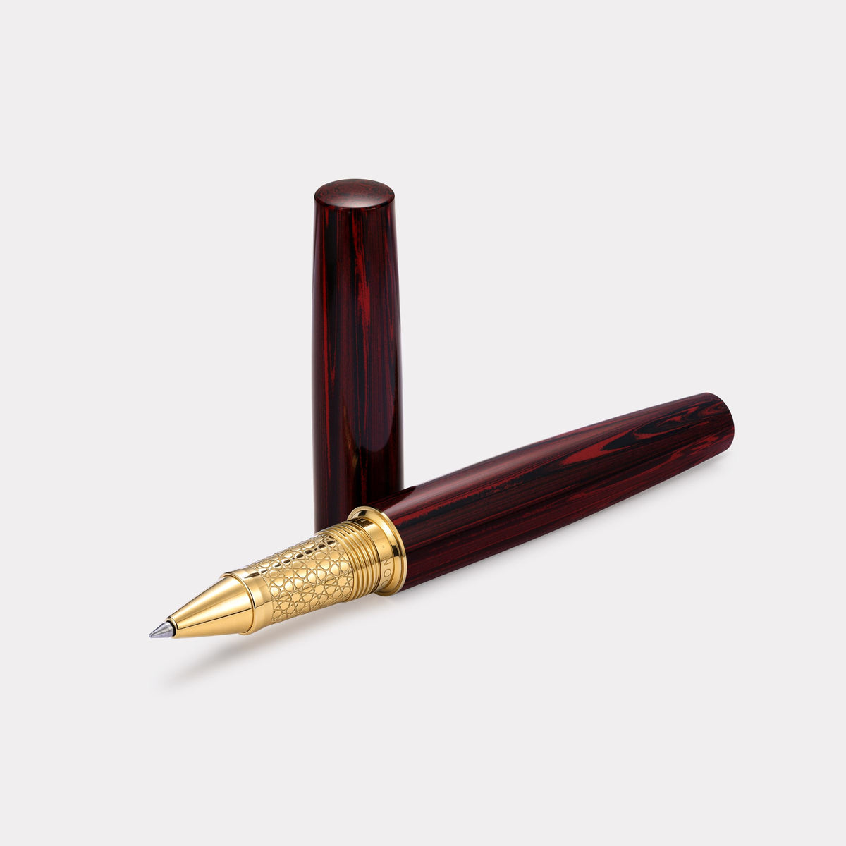 Thomas Slim Namur Ebonite Fountain Pen and Rollerball