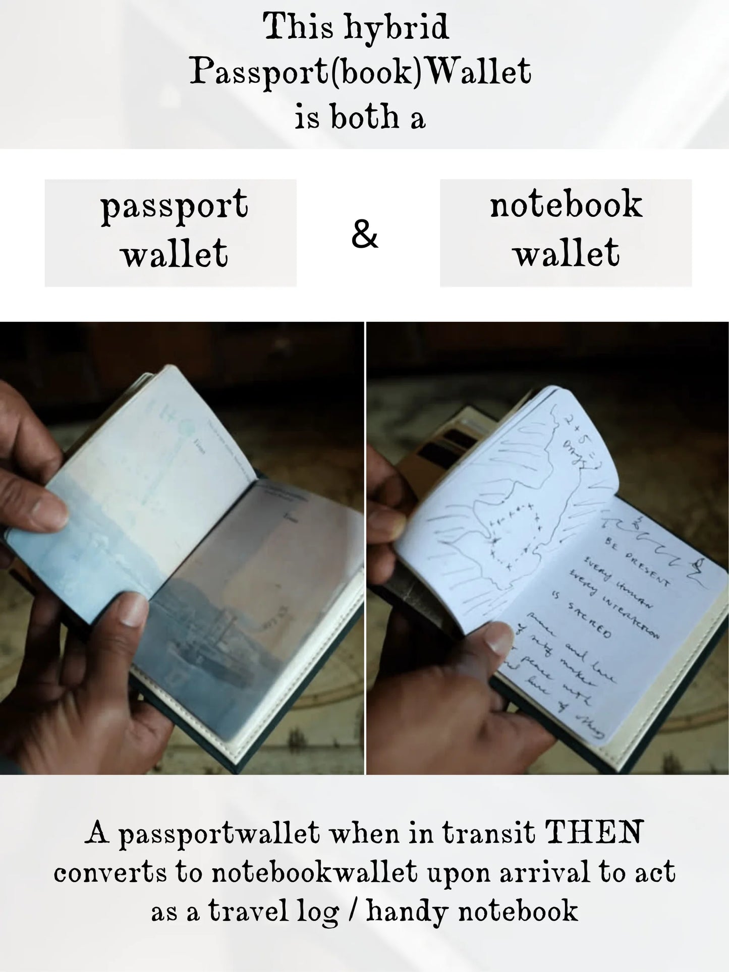 Novel Bookstore Passport / Notebook Wallet