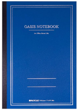 Oasis Notebook B5 7"x9.9" 80 Sheets