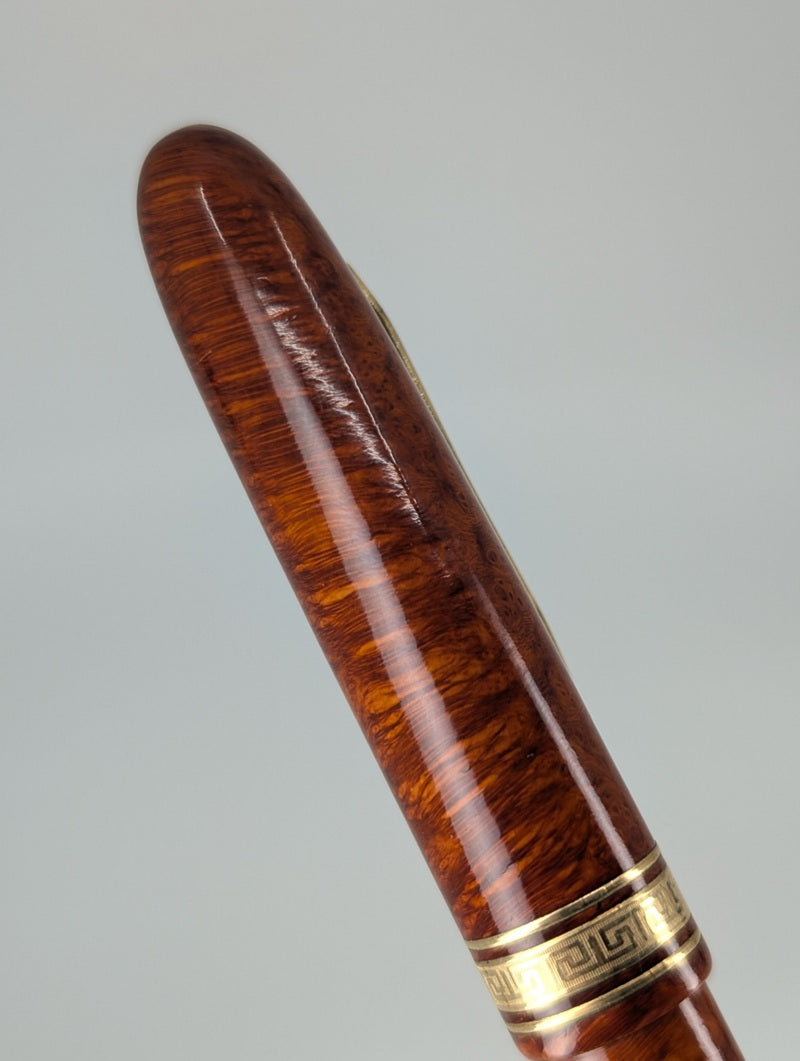 OMAS-AM-87-Briarwood-Red-Mechanical-Pencil-Cap