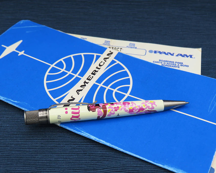 Retro 51 PAN AM Hawaii Poster Rollerball Pen