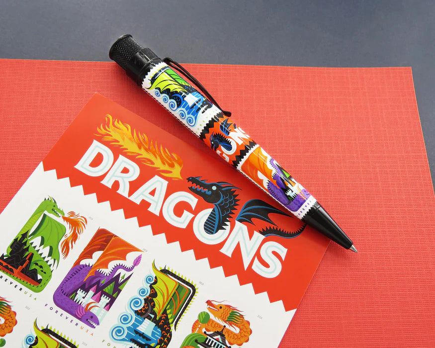 Retro 51 Tornado USPS® Dragons Big Shot Rollerball Pen