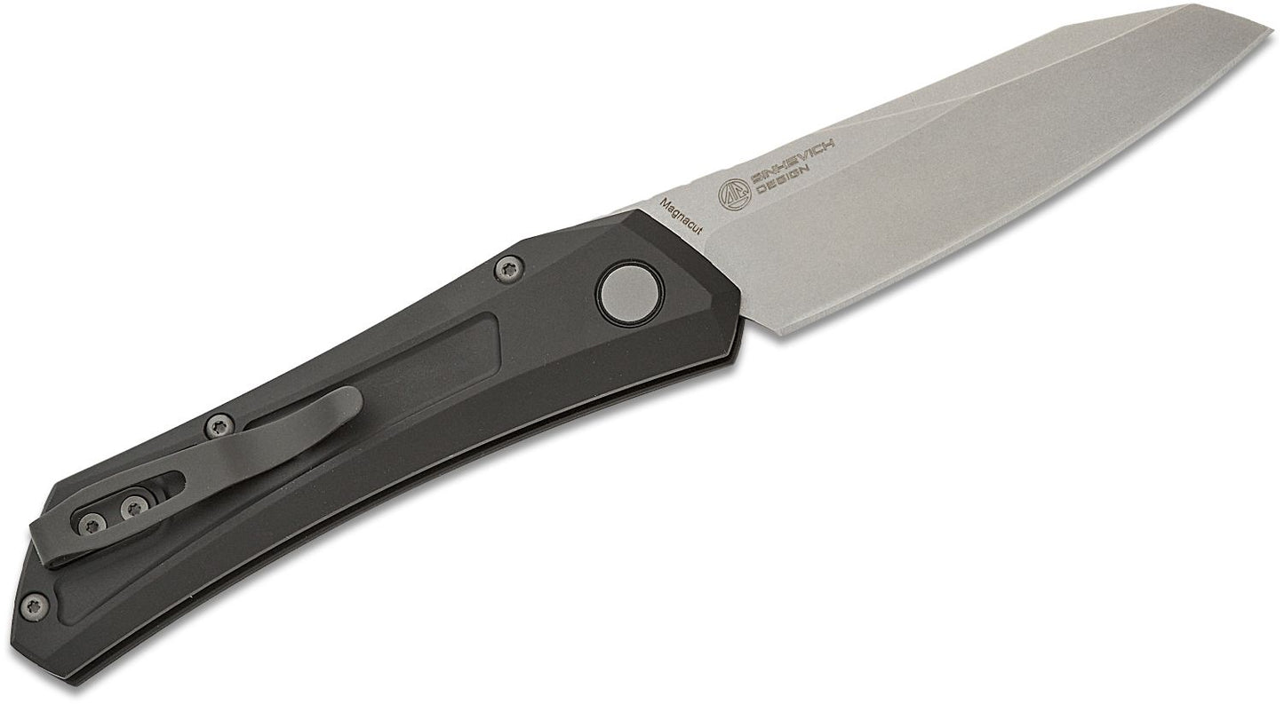 Protech Oligarch Auto Black Folding Knife