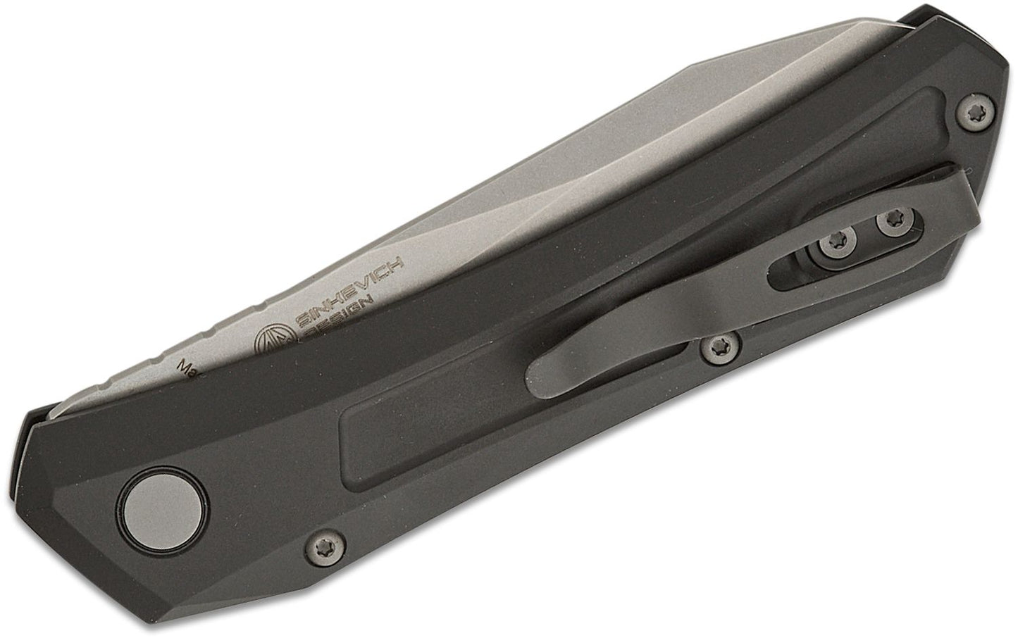 Protech Oligarch Auto Black Folding Knife