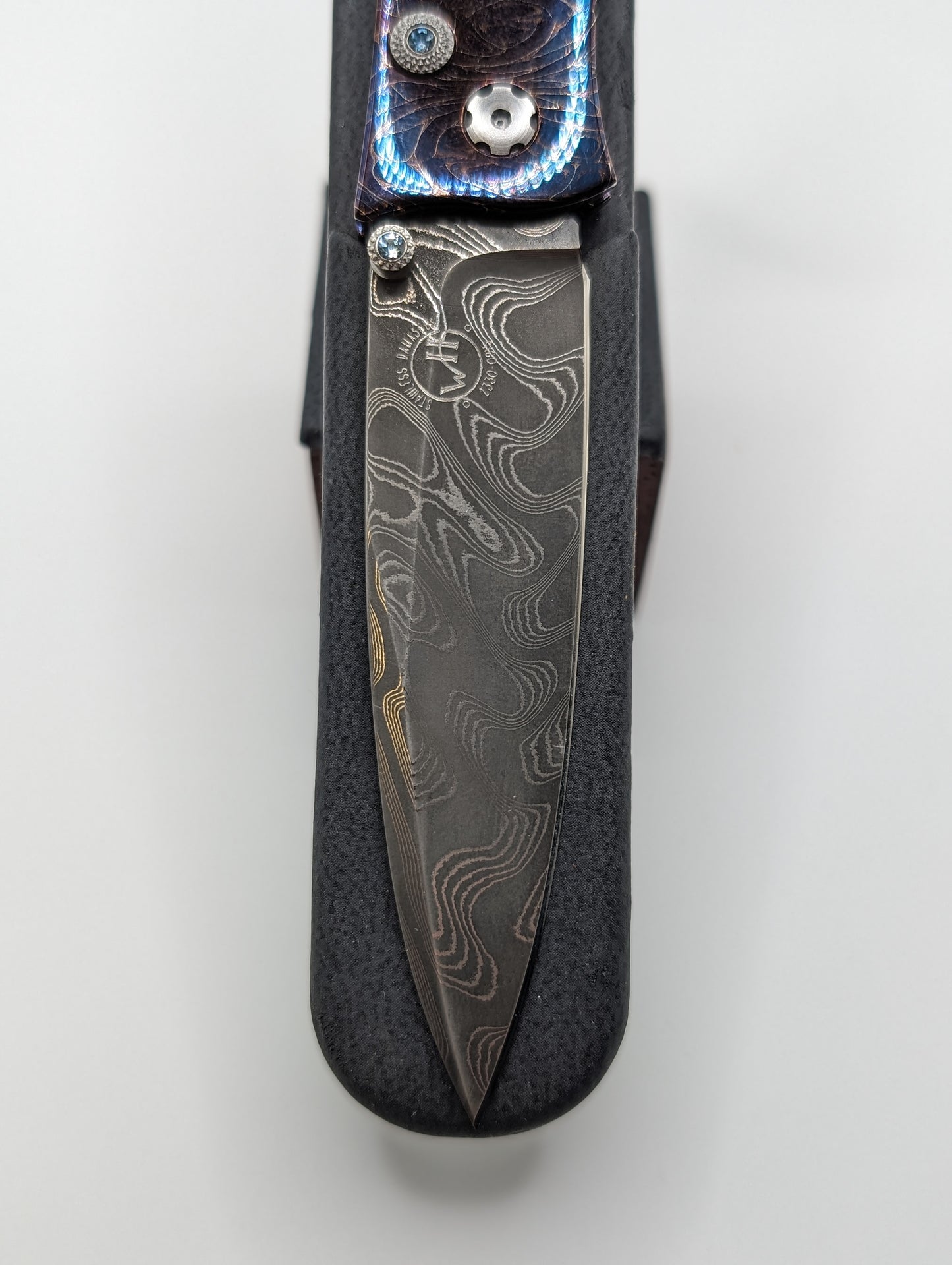 William Henry B30 Blue Ocean Folding Knife 39 of 100