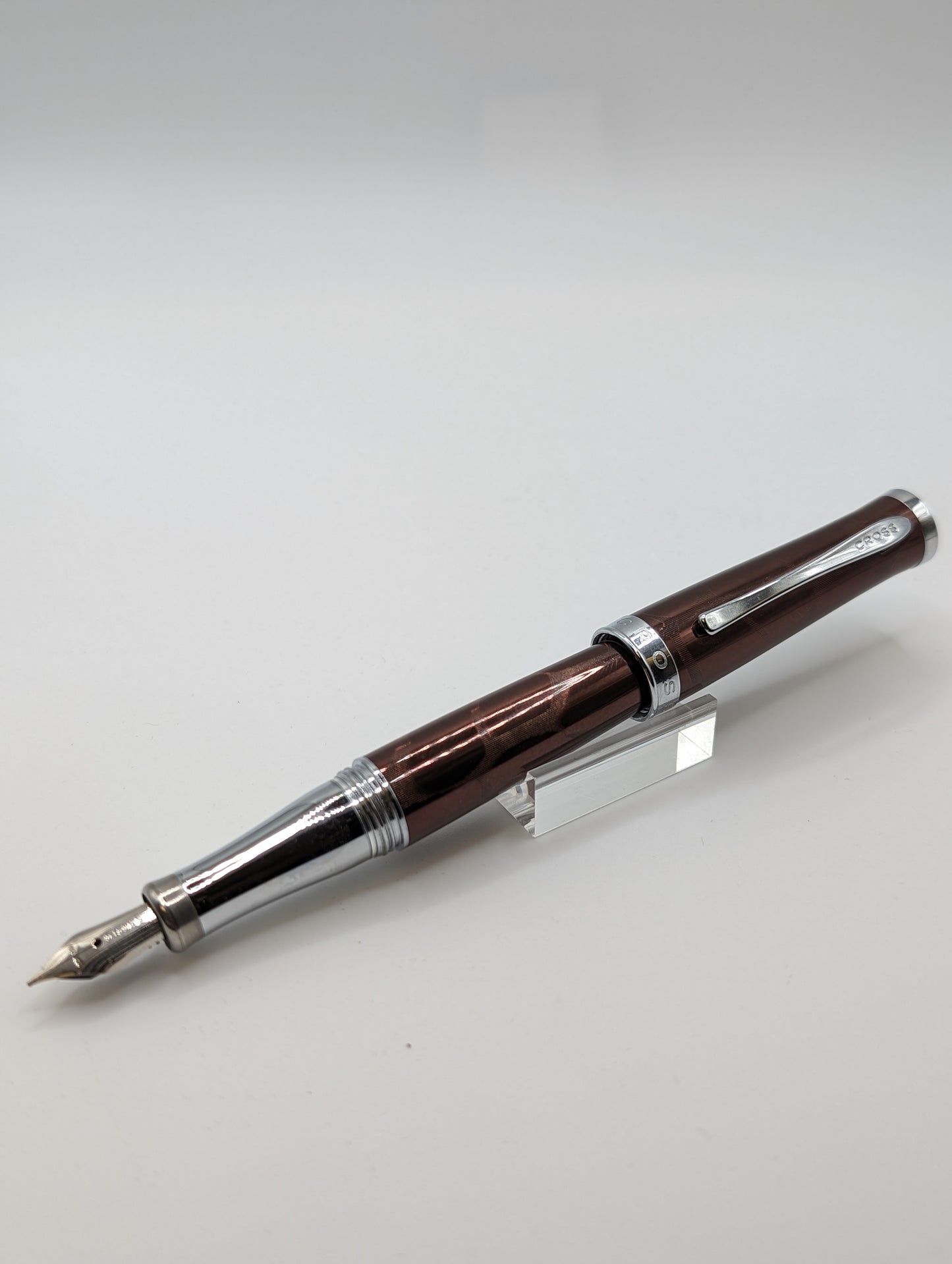 Cross Brown Tourmaline Giraffe Fountain Pen 18k Nib