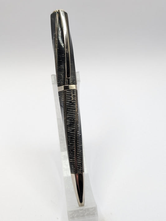 Visconti Metropolitan Grey Celluloid Ballpoint Pen