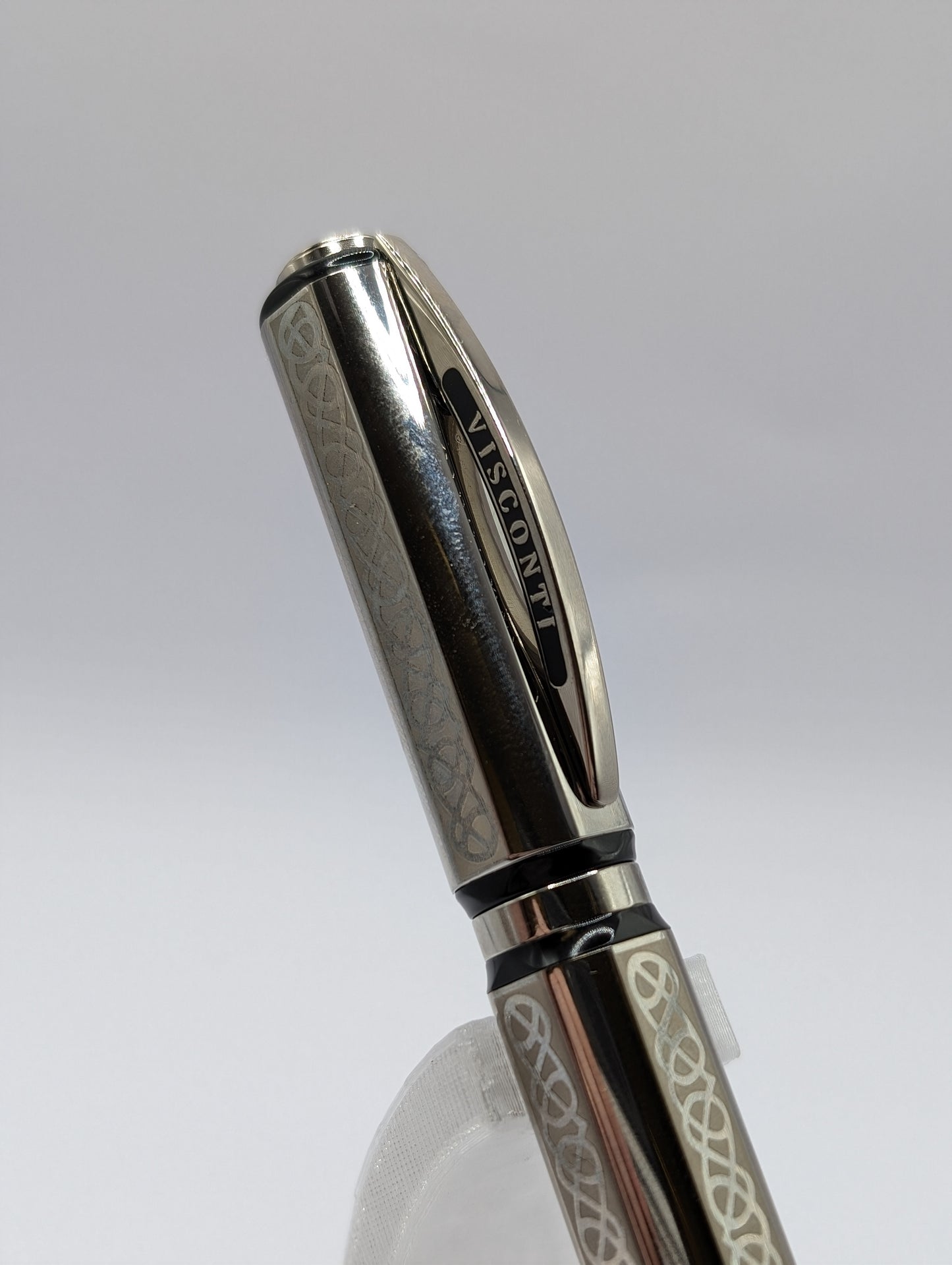 Visconti Metropolis Gordian Knot Silver Rollerball Pen