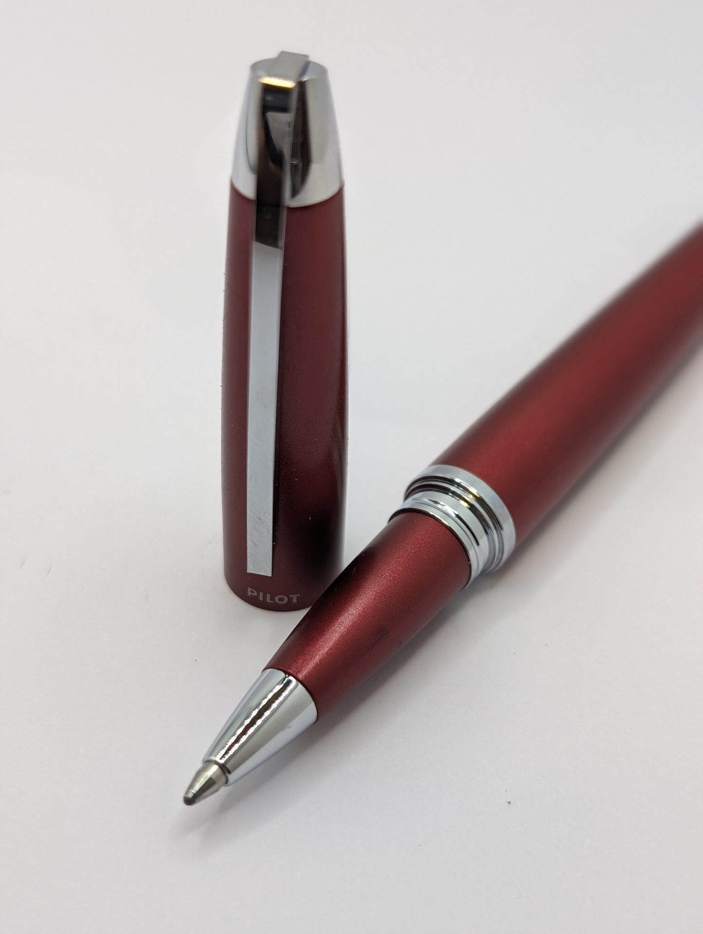 Pilot Knight Burgundy Rollerball Pen