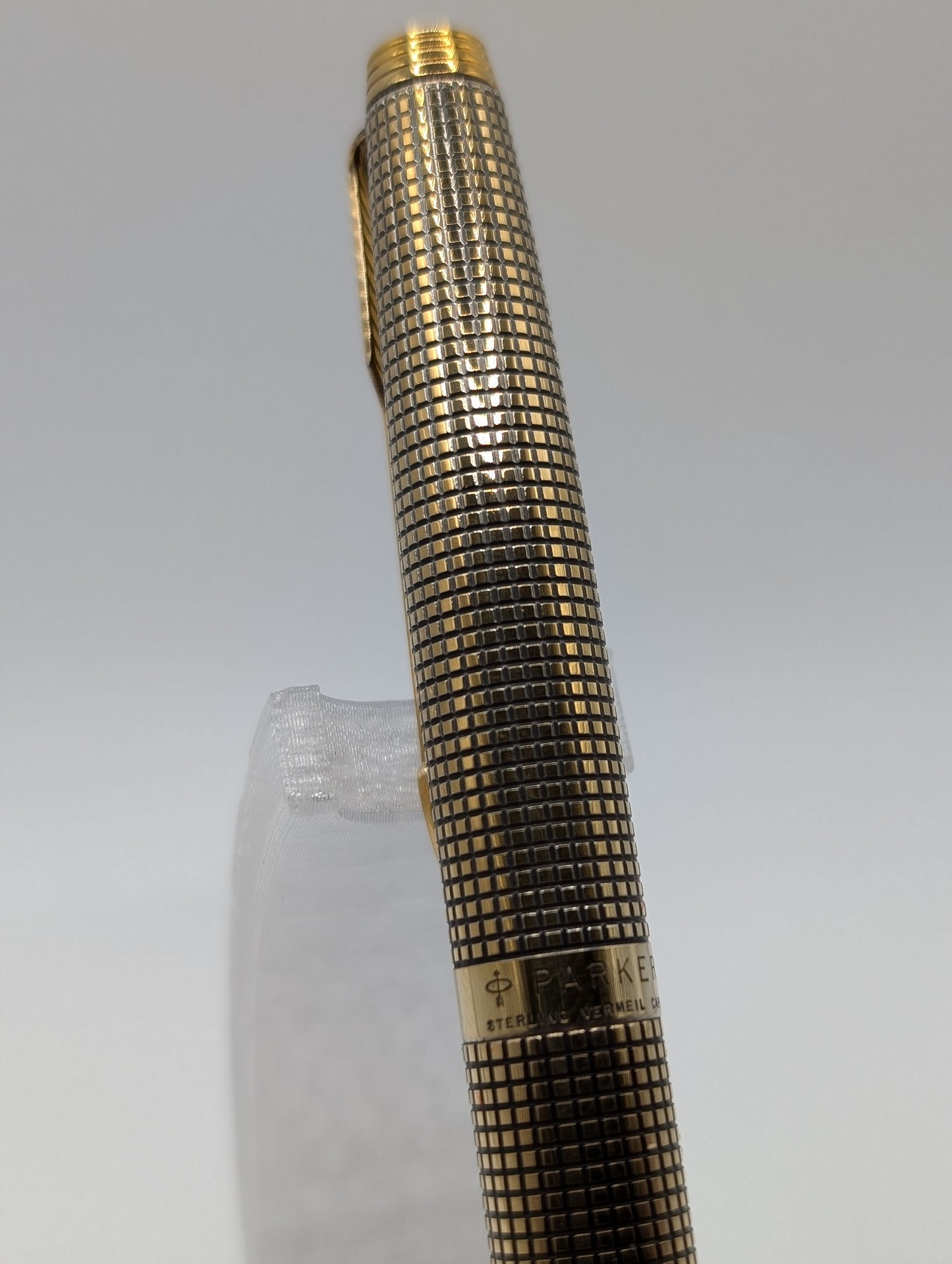 Parker Vintage 75 Vermeil Fountain Pen w/ Extra Nib and Rollerball Attachment