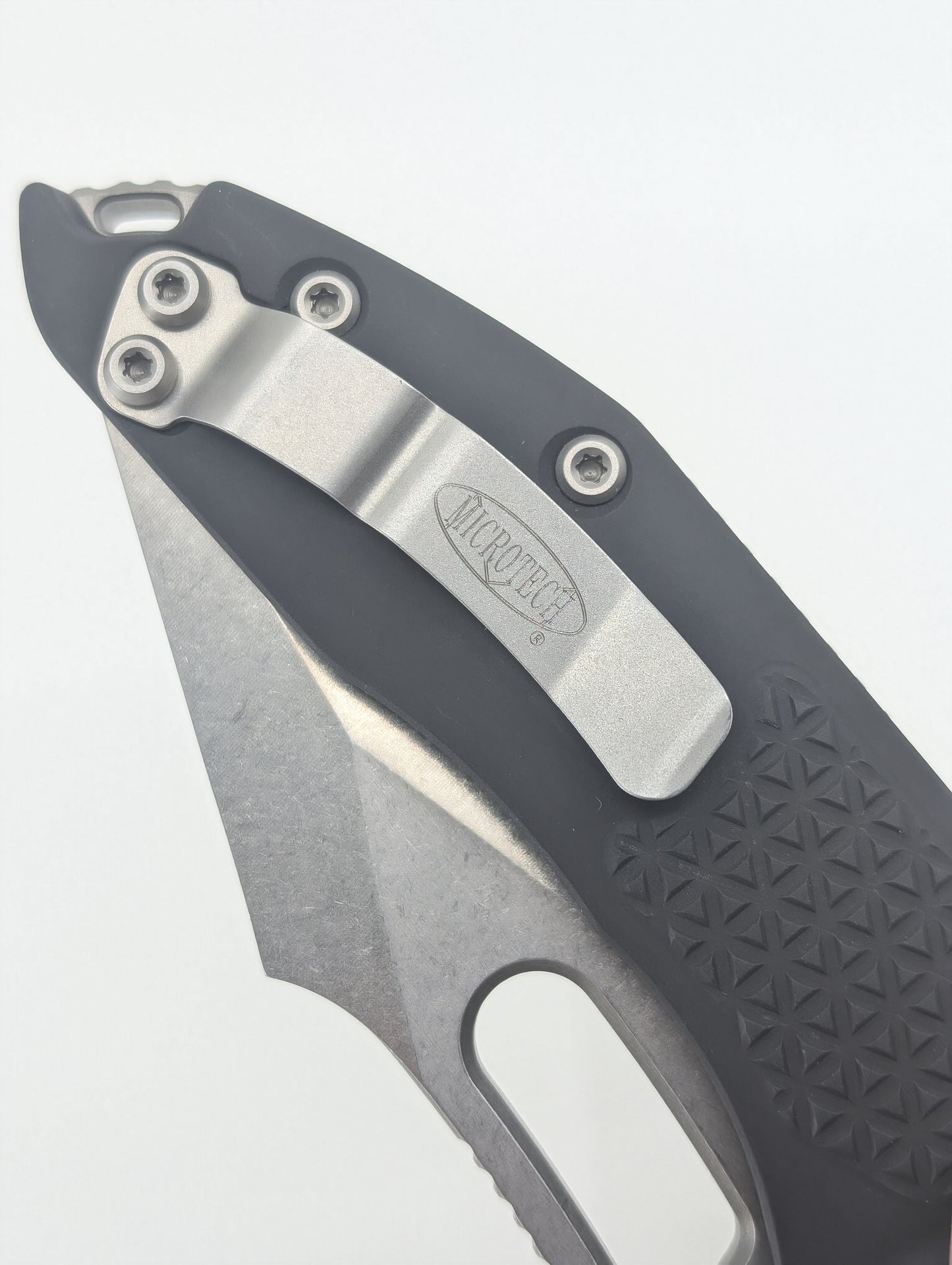 Microtech Stitch Stonewash Auto Folding Knife Consignment