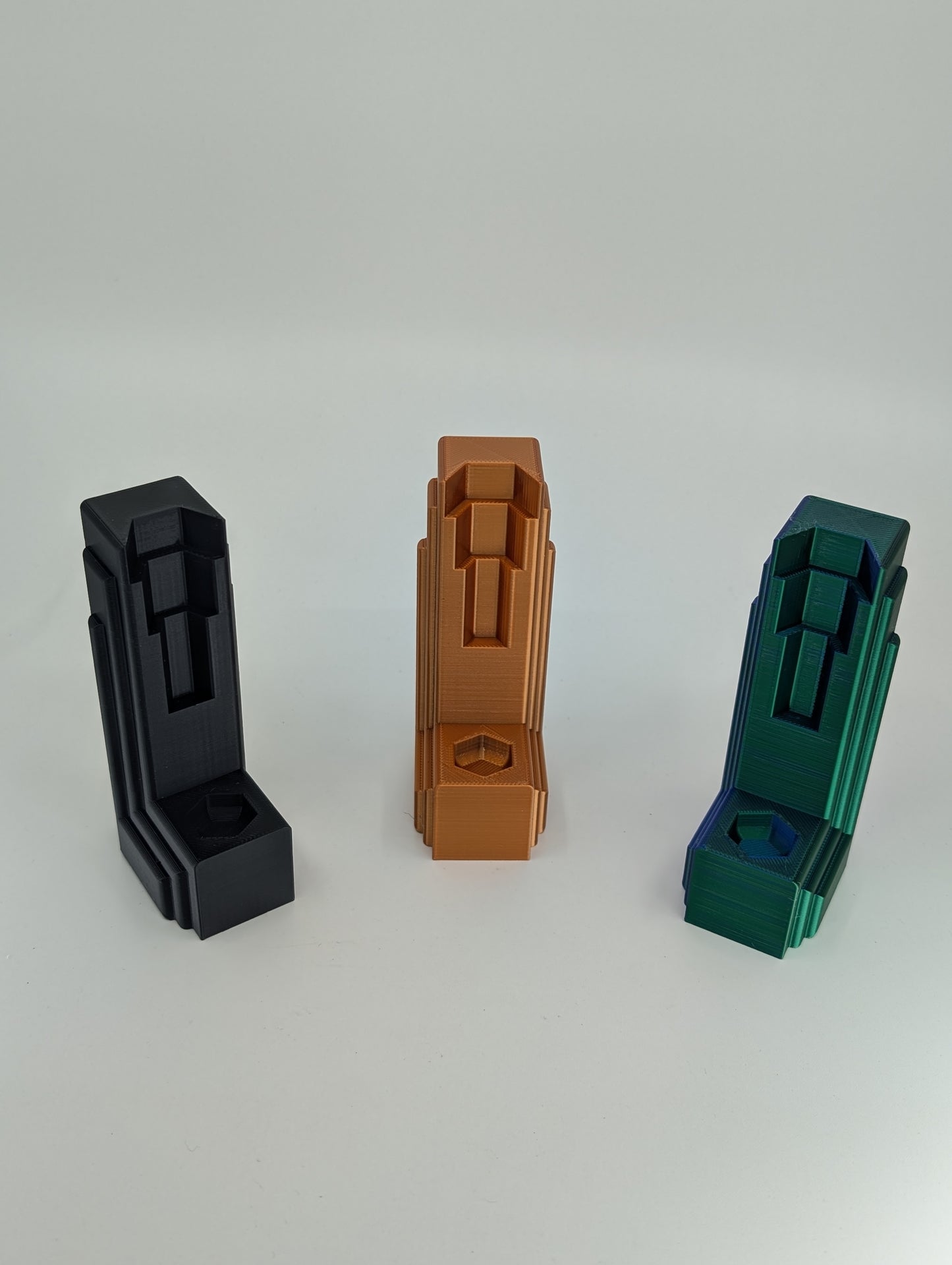 3D Printed Skyscraper Art Deco Pen Stand