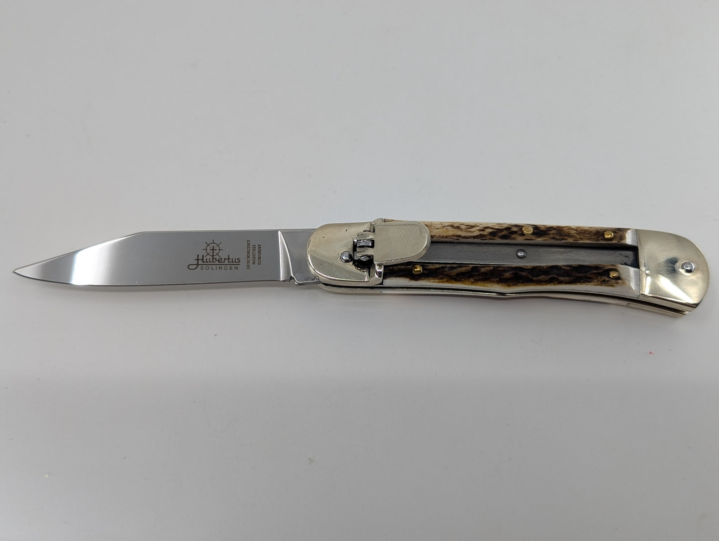 Hubertus Springer Auto Leverlock Folding Knife