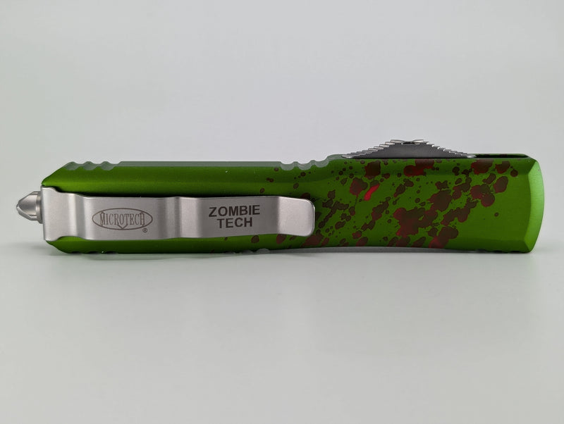 Microtech Zombietech D/E Stonewash Standard Out the Front Knife