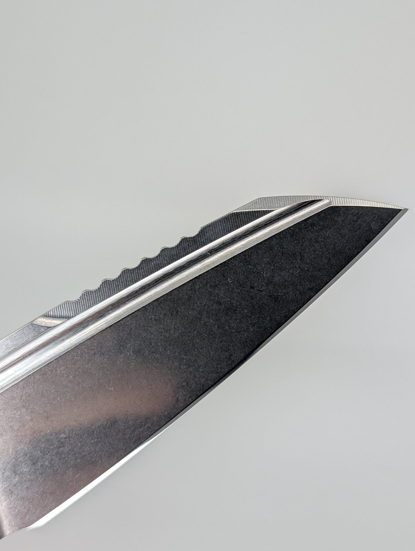 MachineWise Mojave Raw (CPM 20CV | Stonewash | Finestep Handle) Framelock Folding Knife 21 *BLEM*
