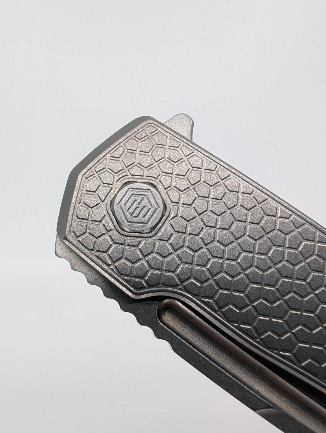 MachineWise Mojave Raw (CPM 20CV | Stonewash | Finestep Handle) Framelock Folding Knife 74 *BLEM*