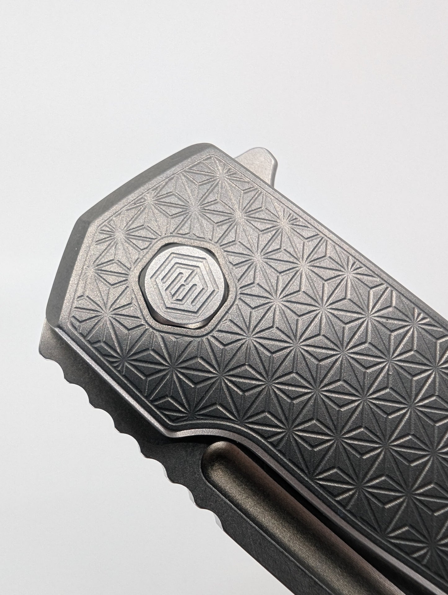MachineWise Mojave Raw (CPM 20CV | Lightwash | Stars Handle) Framelock Folding Knife 61 *BLEM*