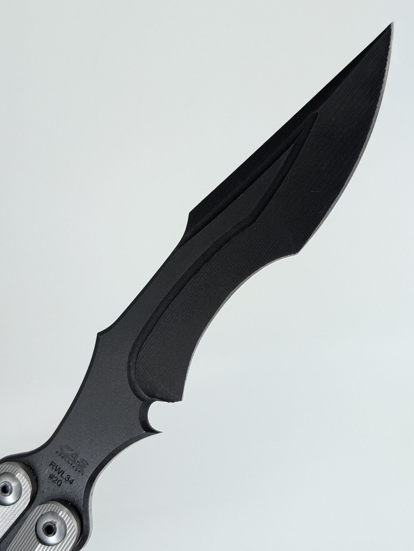 Ceroni Knives Baliviper RWL-34 #20 Live Blade Balisong