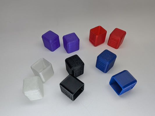 Zippy Balisong Rubbery Handle Caps for Protection