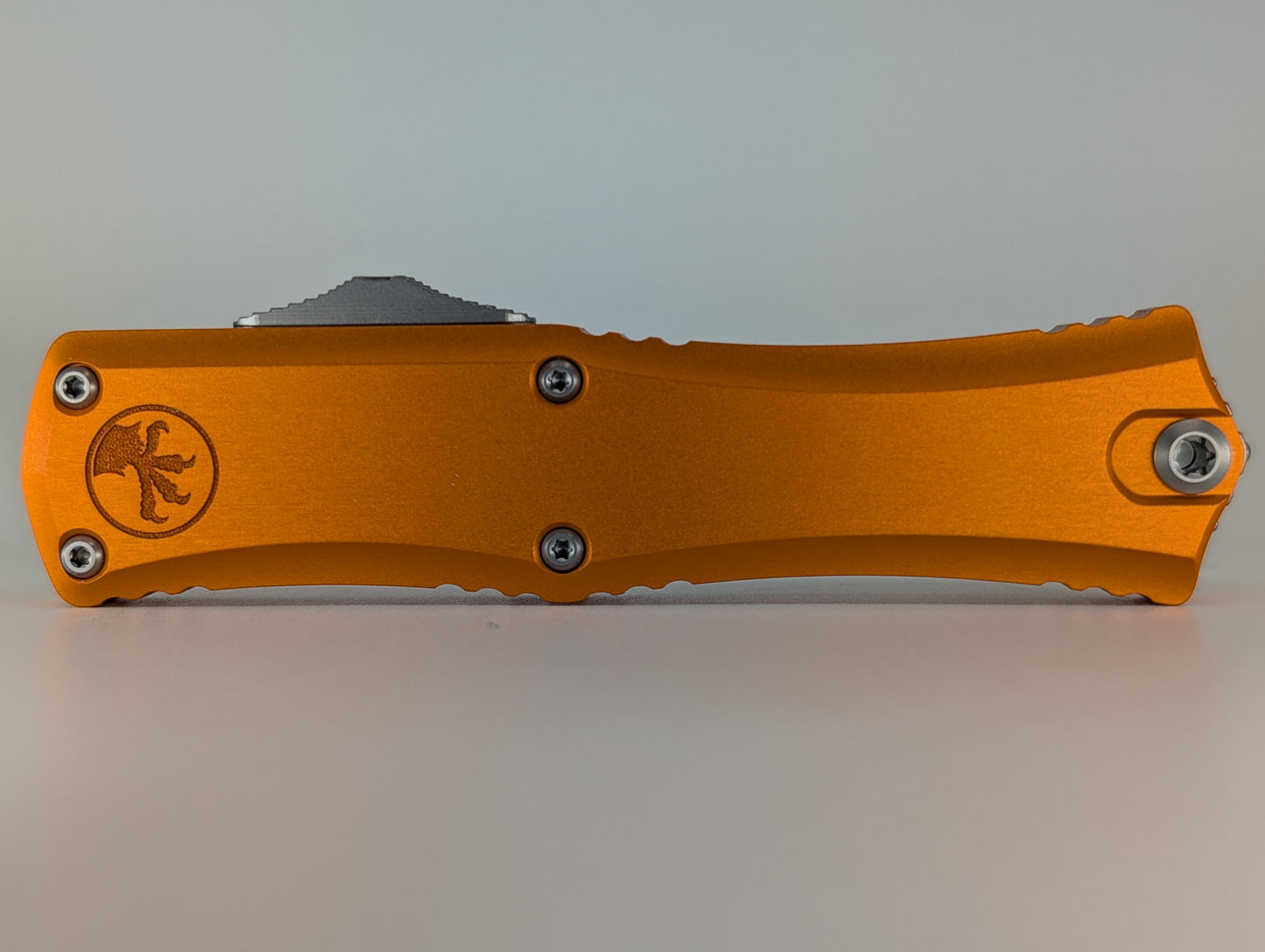 Microtech Hera II Mini S/E Orange Stonewash Out the Front Knife