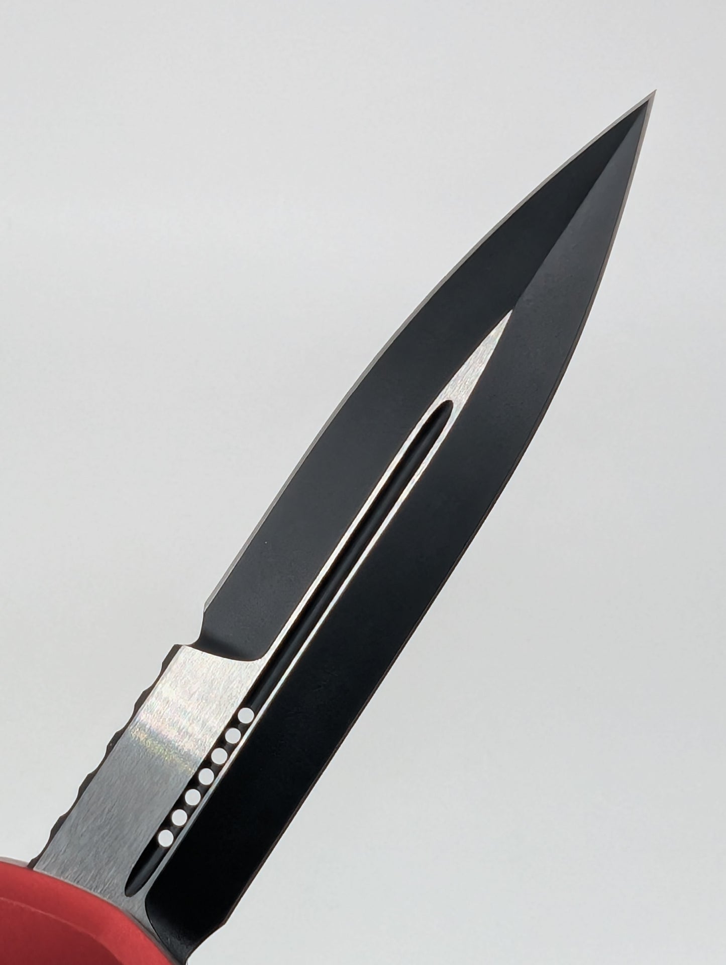 Microtech Hera II Mini Bayonet Red Tactical Out the Front Knife