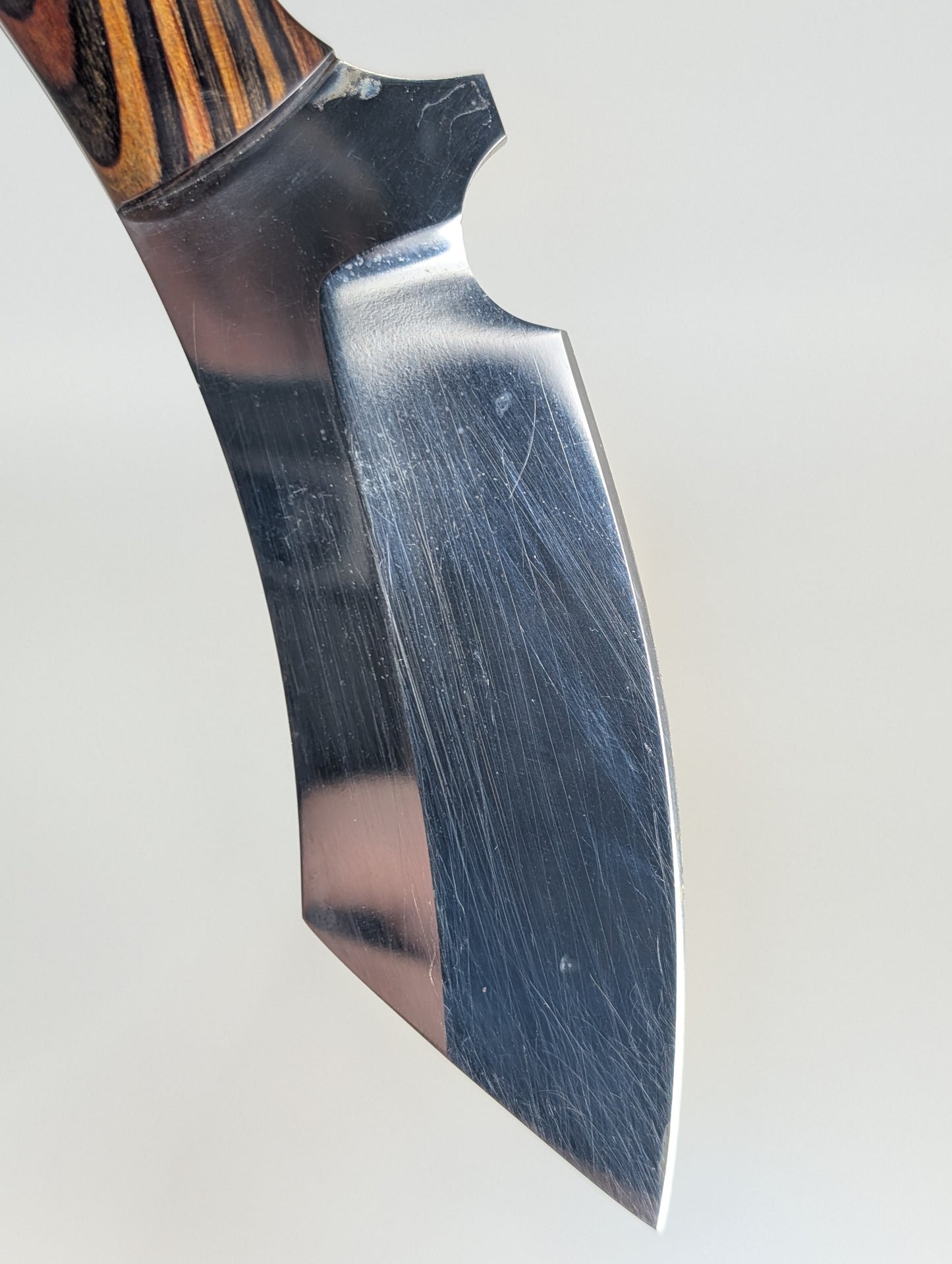 *Consignment* Tom Barminski 6" Fixed Blade Knife w/ Sheath