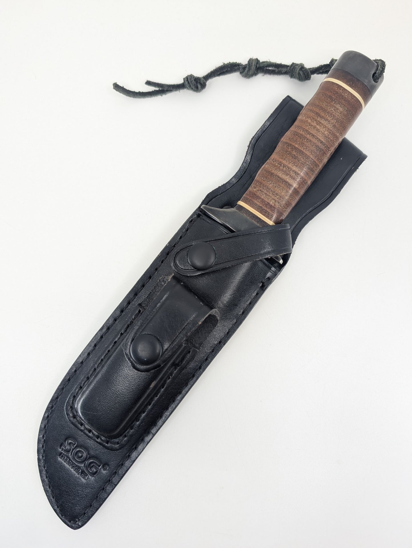 *Consignment* SOG Seki Japan S1 Bowie Fixed Blade Knife w/ Sheath