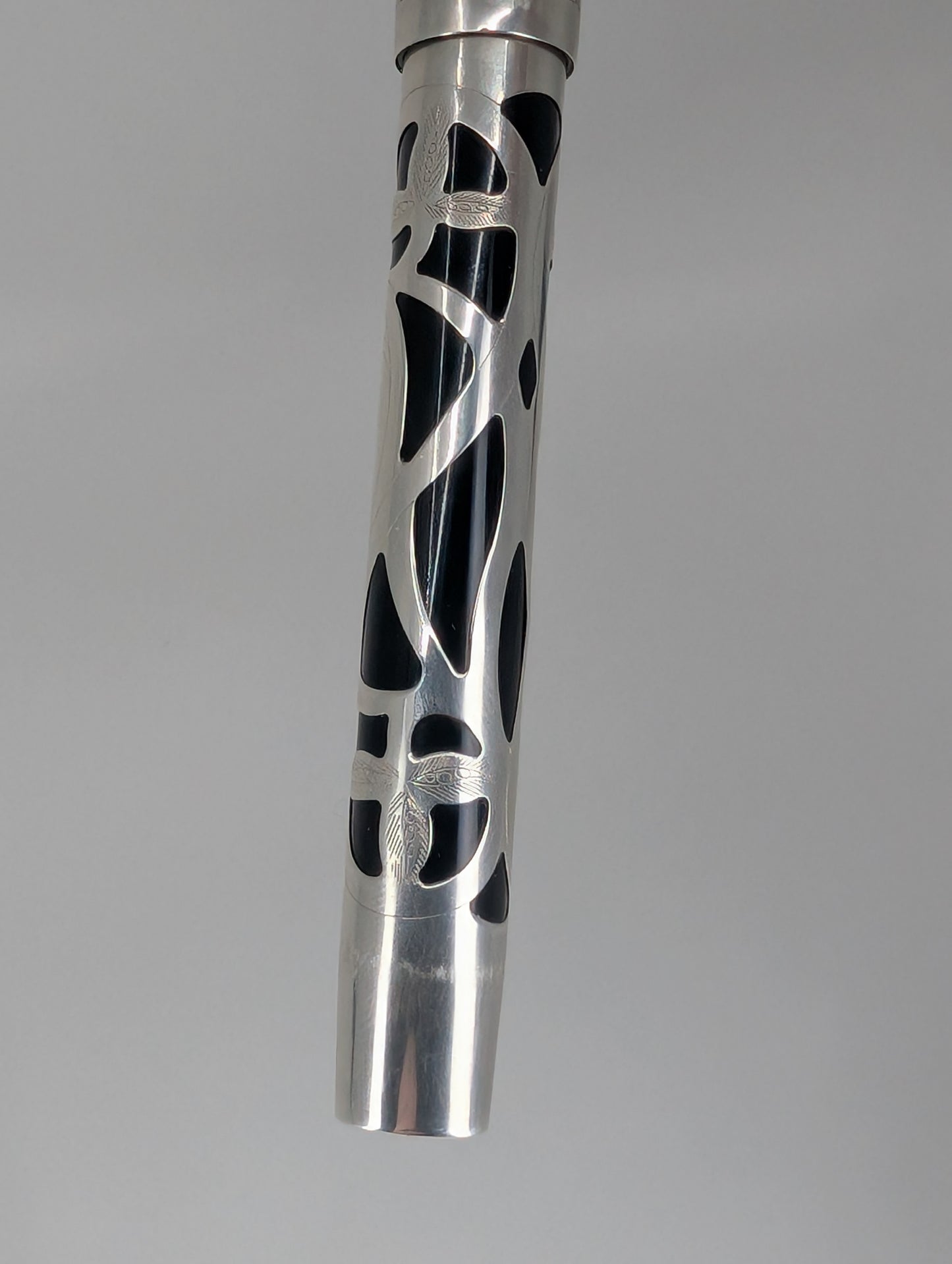 *Consignment* Sheaffer Nostalgia Sterling Silver Fountain Pen 18k Gold Fine Nib