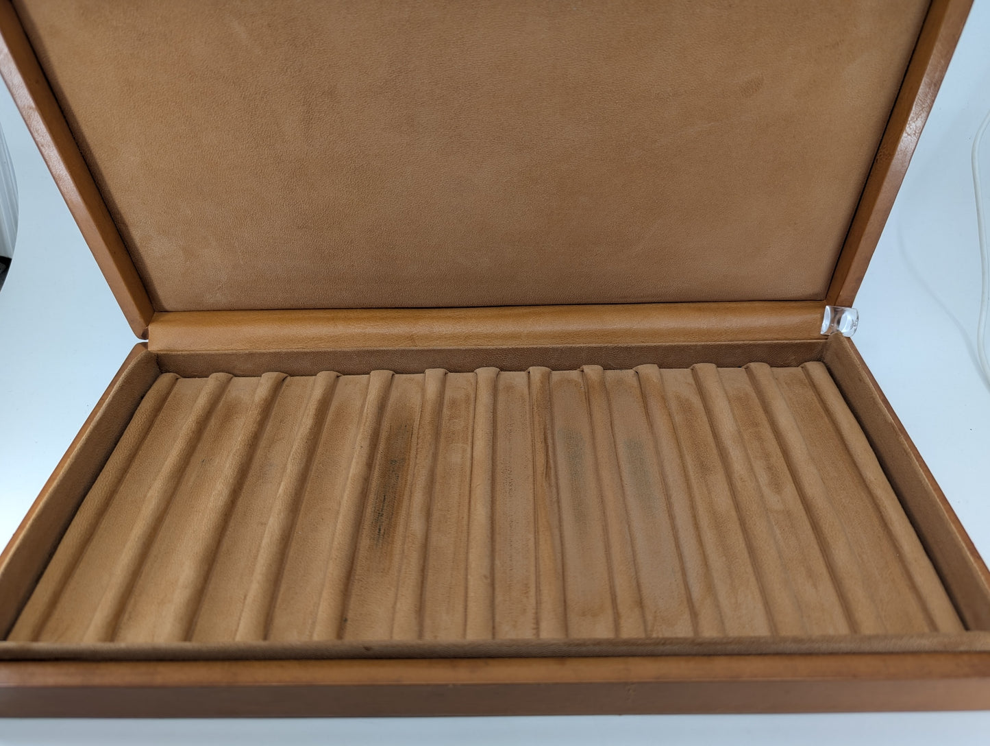 *Consignment* Neiman Marcus Italian 12 Pen Case