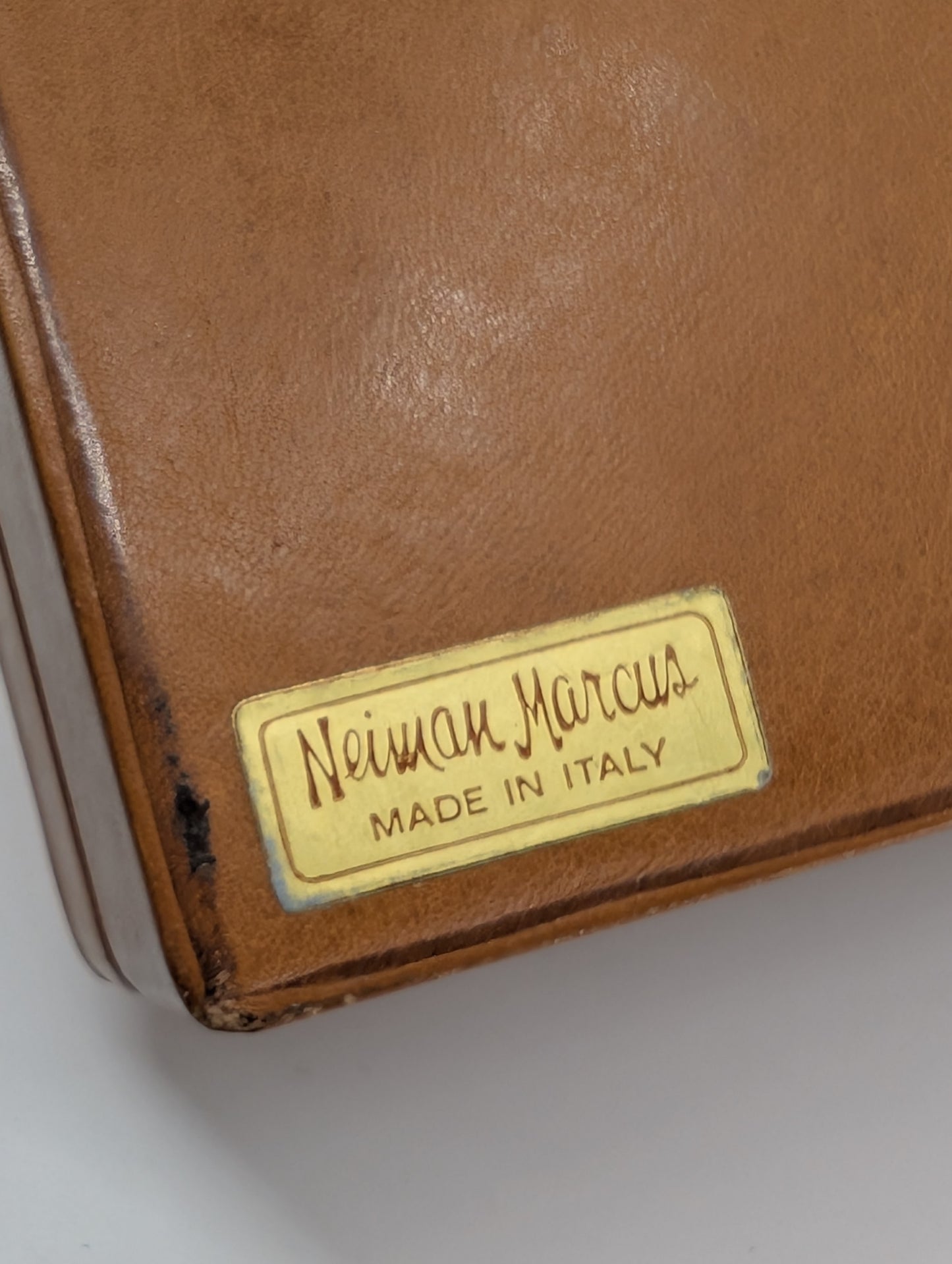 *Consignment* Neiman Marcus Italian 12 Pen Case