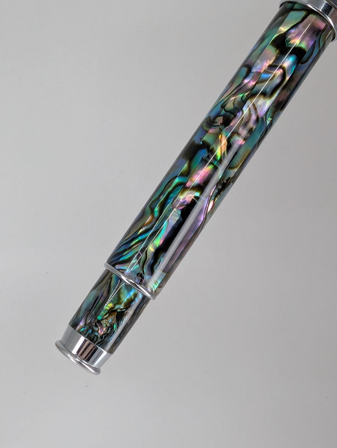 *Consignment* Lachieva Lux Abalone Sea Shell Fountain Pen w/ Schmidt Fine Nib