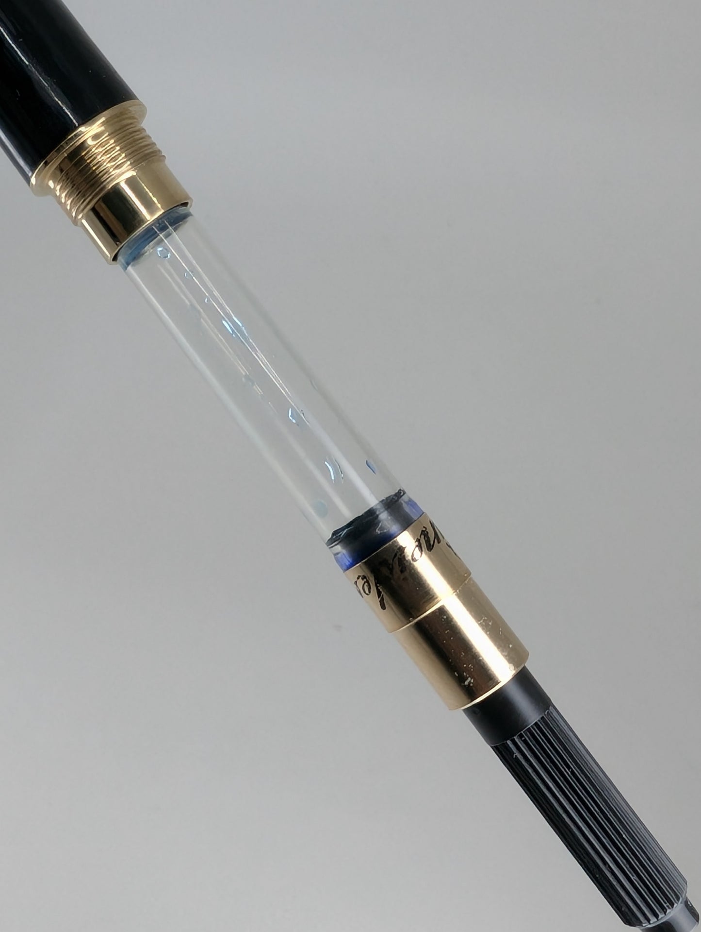 *Consignment* Pineider Sky Blue Fountain Pen 14k Gold Quill Nib