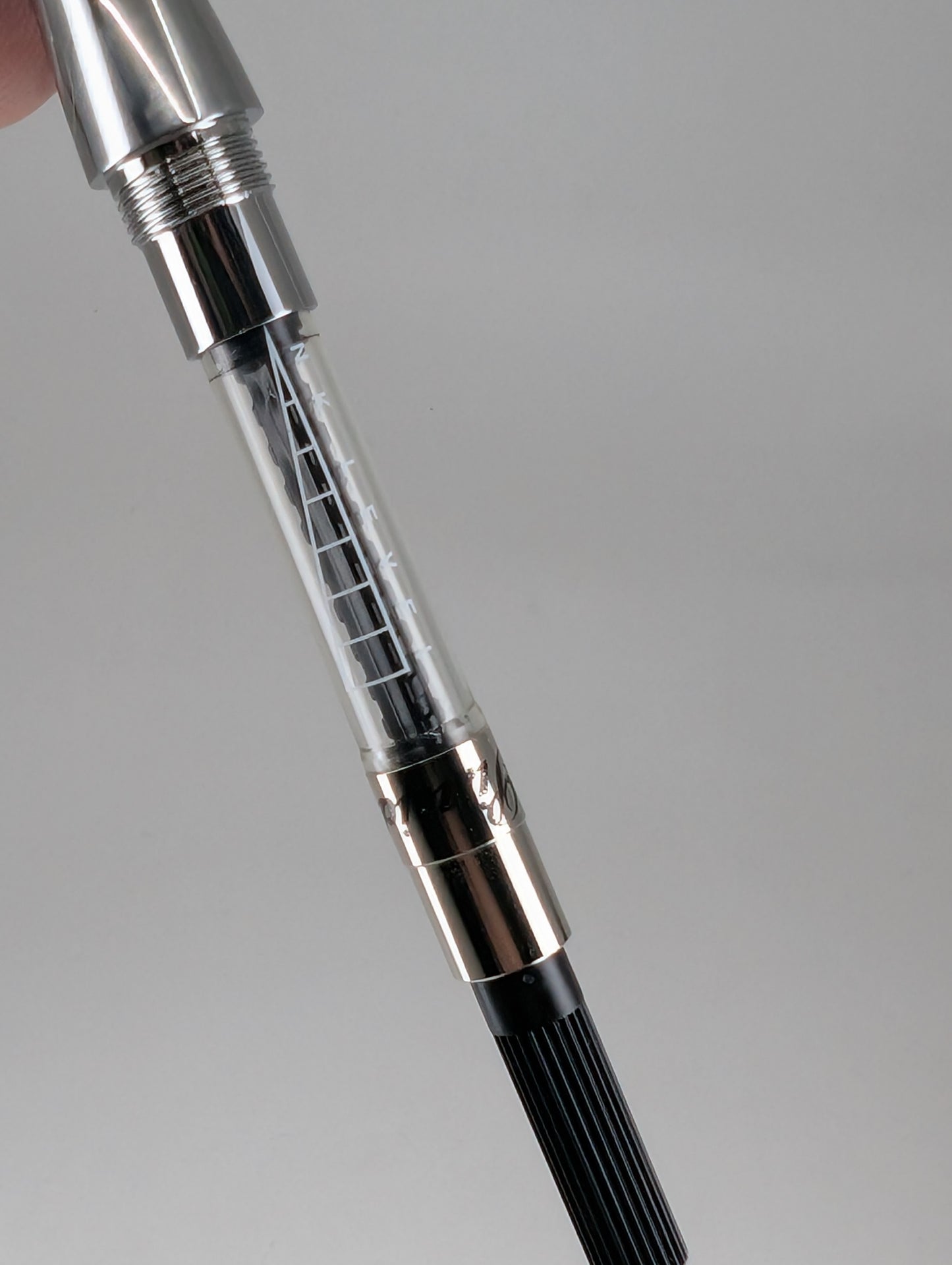 *Consignment* Pineider Avatar Amber Fountain Pen Steel Extra Fine Nib