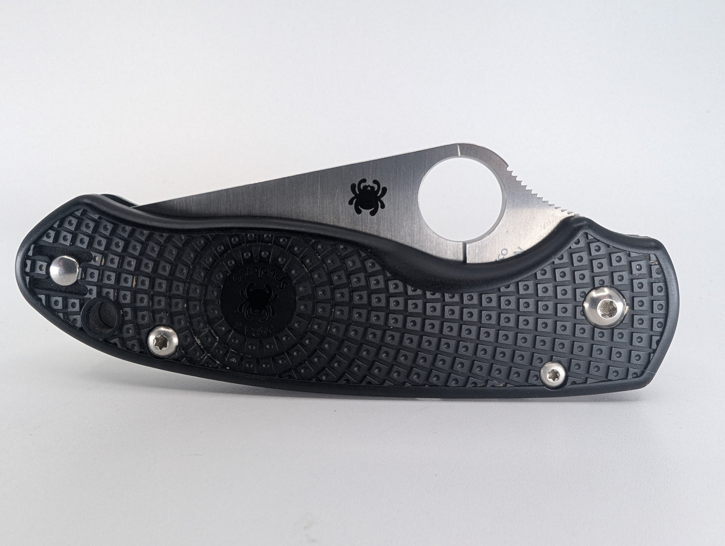 *Consignment* Spyderco Para 3 Black Folding Knife