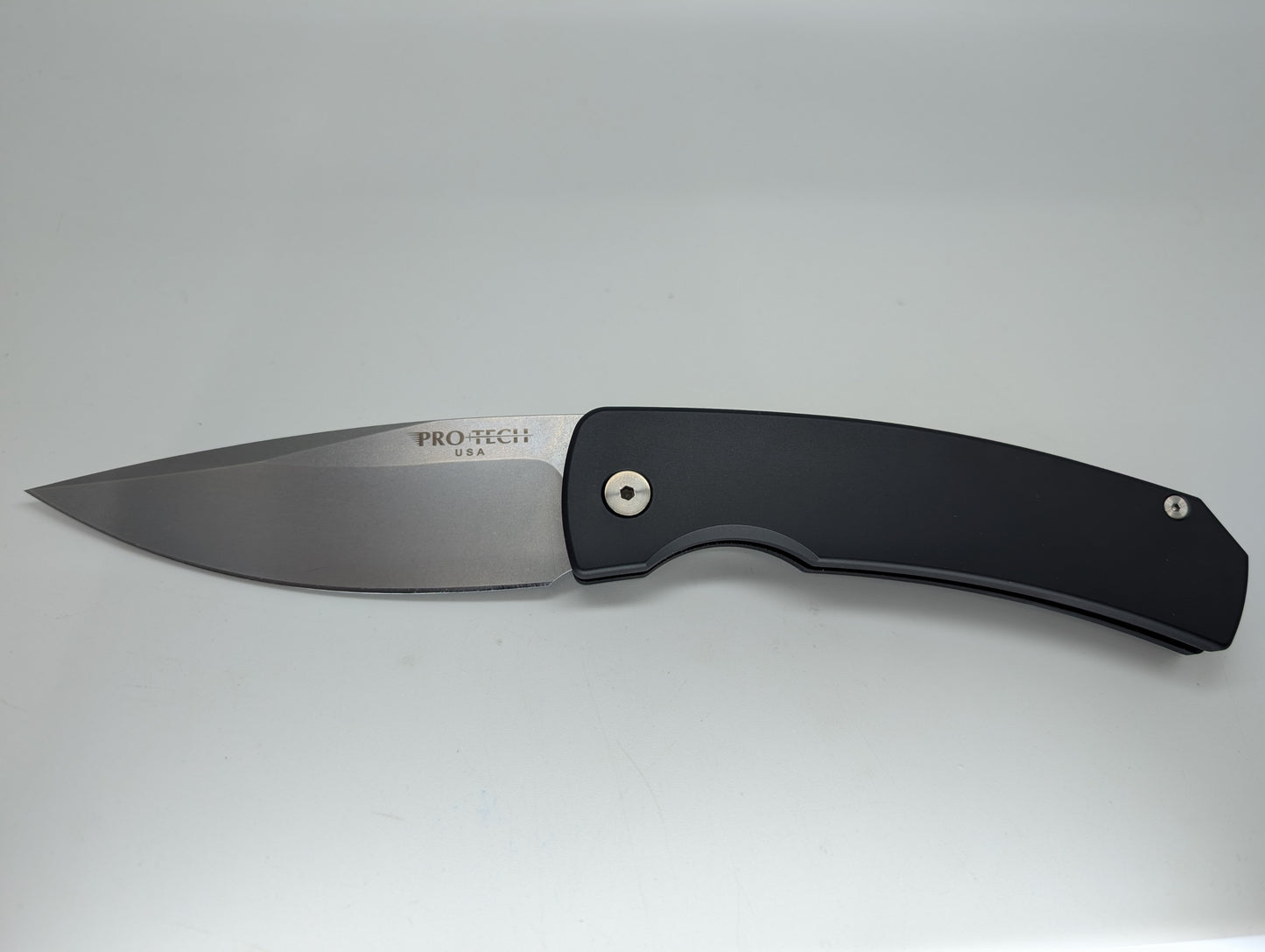 Protech Magic 2 "Whiskers" Black Stonewash Auto Folding Knife