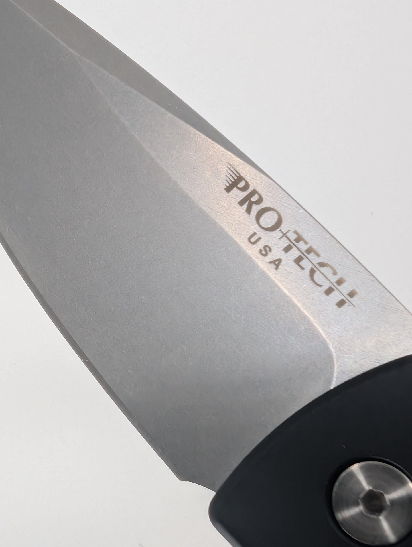 Protech Magic 2 "Whiskers" Black Stonewash Auto Folding Knife
