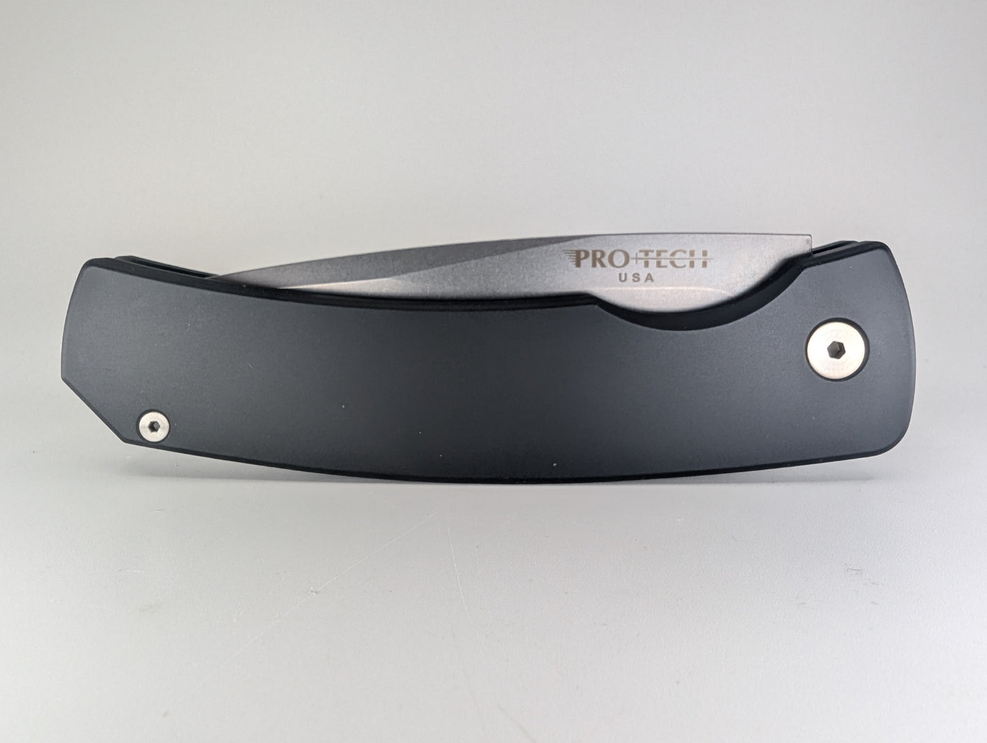 Protech Magic 2 "Whiskers" Black Stonewash Auto Folding Knife