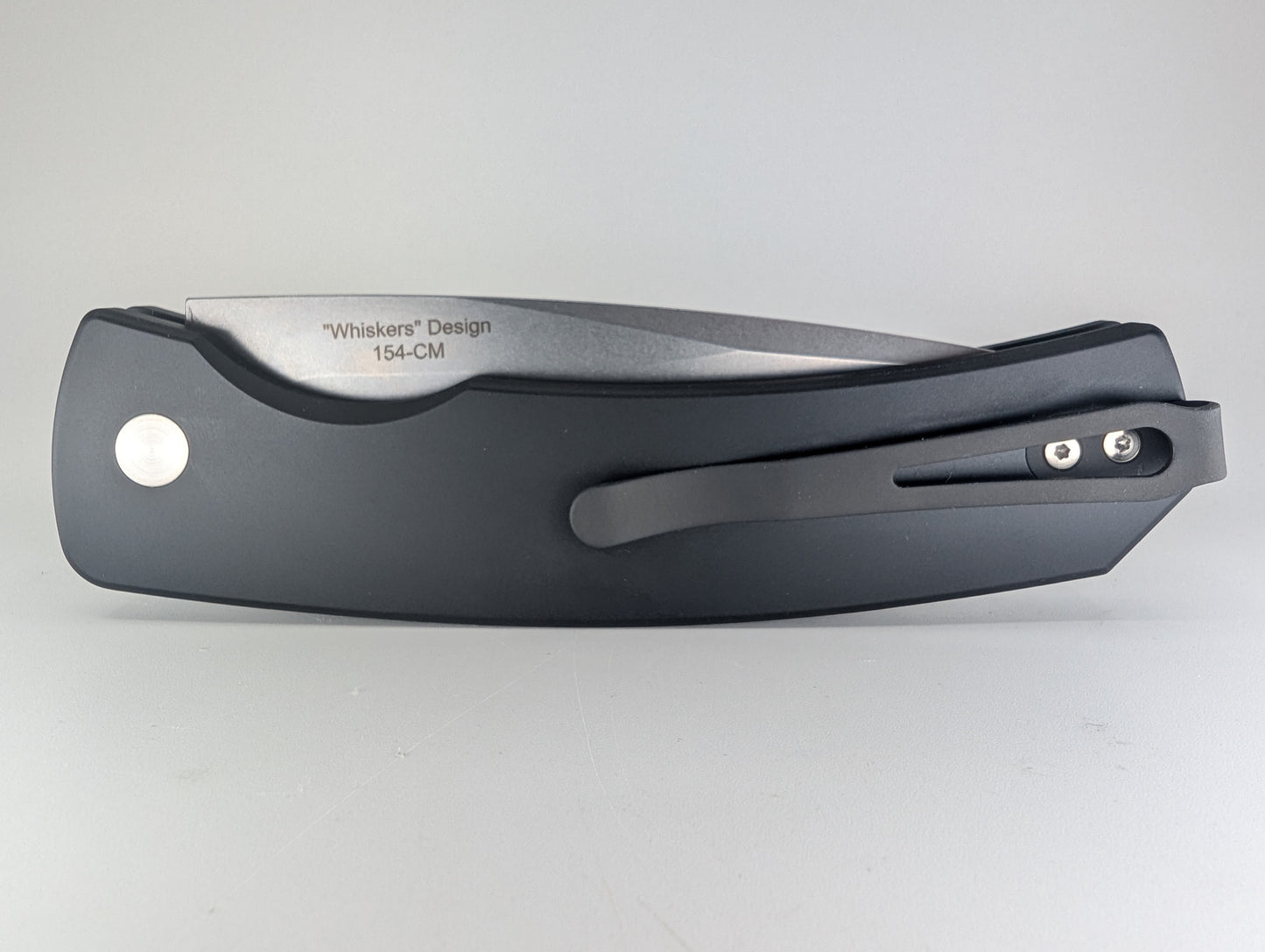 Protech Magic 2 "Whiskers" Black Stonewash Auto Folding Knife