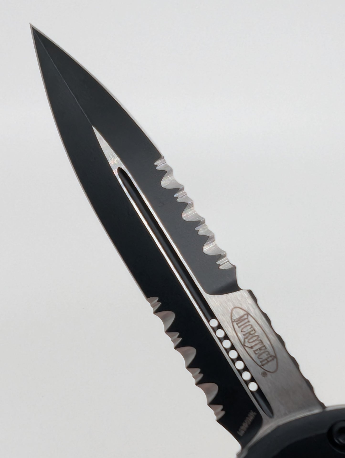 Microtech Hera II Mini Bayonet Tactical Partial Serrated Out the Front Knife