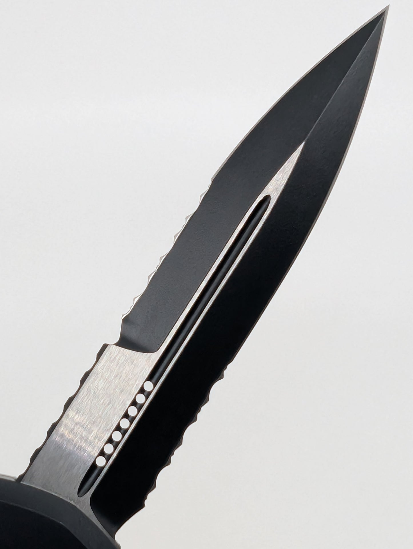 Microtech Hera II Mini Bayonet Tactical Partial Serrated Out the Front Knife