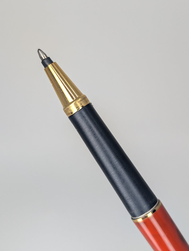 *Consignment* Parker 180 Coral Chinese Lacquer Rollerball Pen