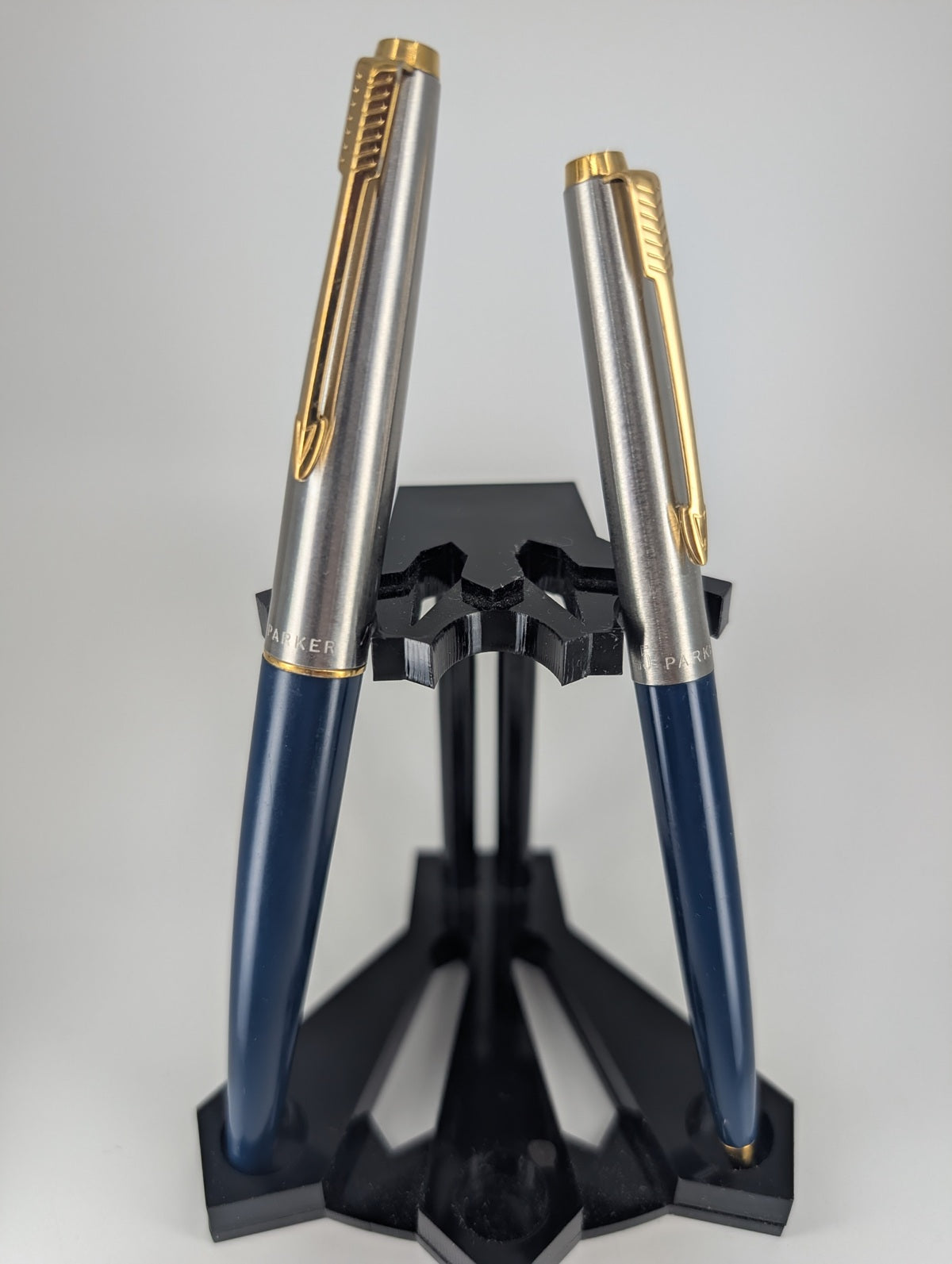 *Consignment* Parker 45 Blue Fountain Pen / Pencil Set