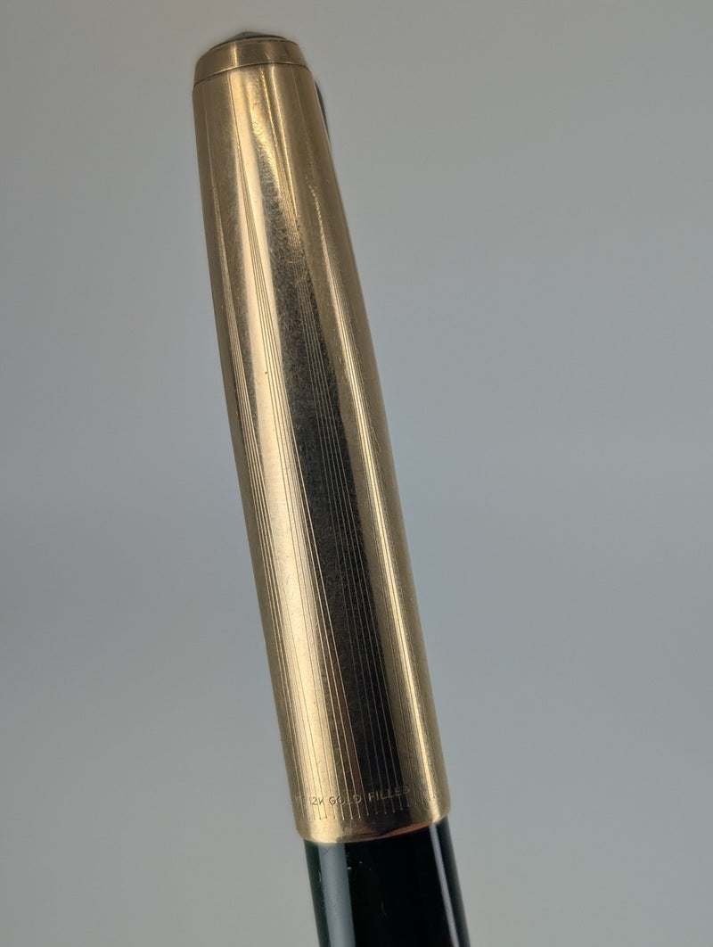 *Consignment* Parker 51 Forest Green Fountain Pen / Pencil Set