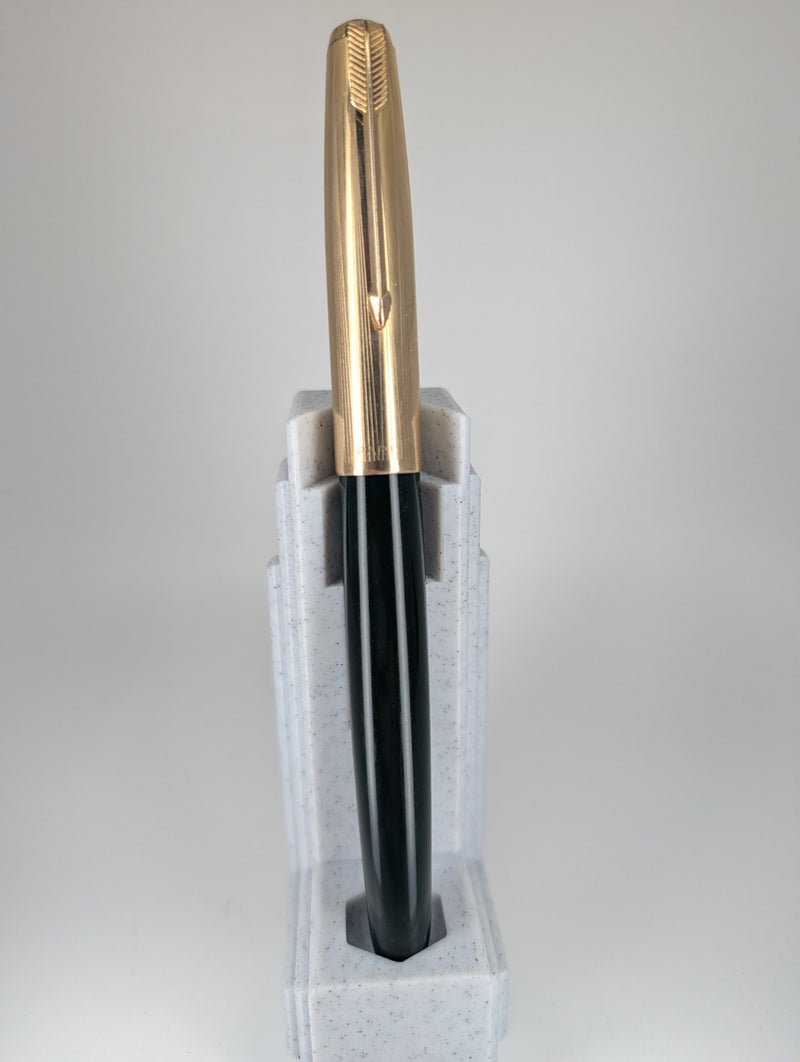 *Consignment* Parker 51 Forest Green Fountain Pen / Pencil Set