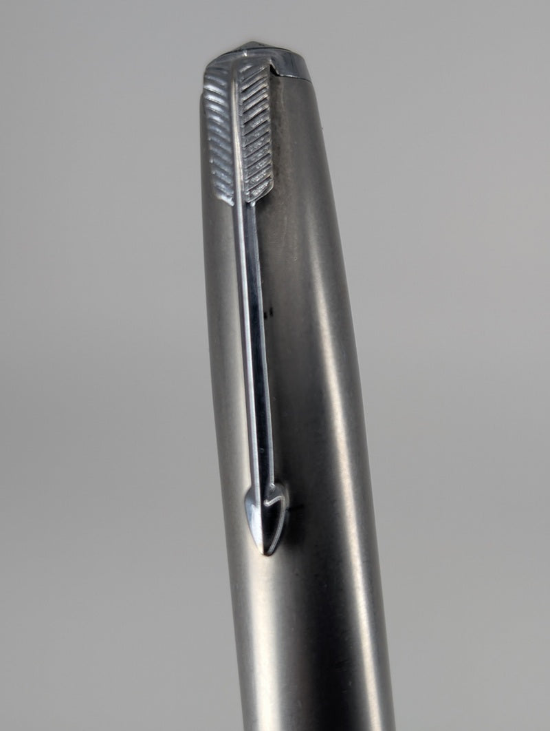 *Consignment* Parker 51 Plum w/ Silver Fountain Pen