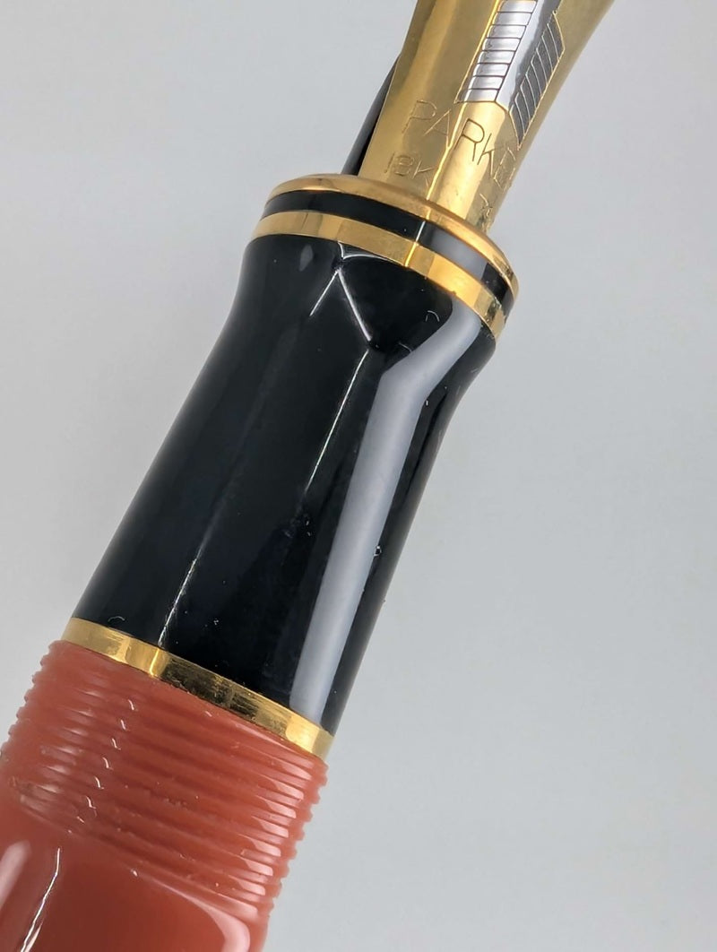 *Consignment* Parker Duofold "The WWII Commemorative Pen" Fountain Pen 18k Gold Medium Nib