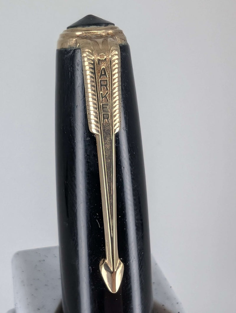*Consignment* Parker England Duofold Black / Gold Fountain Pen