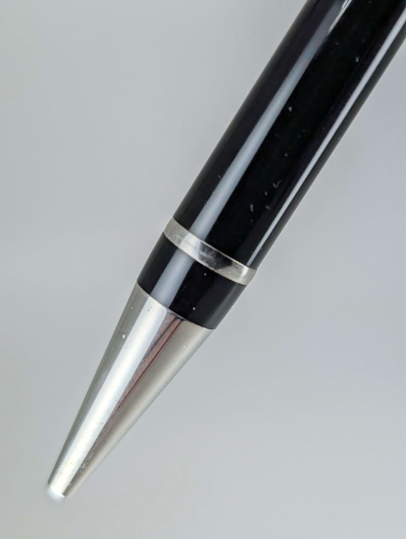 *Consignment* Parker UK Duofold Black / Silver Ballpoint Pen