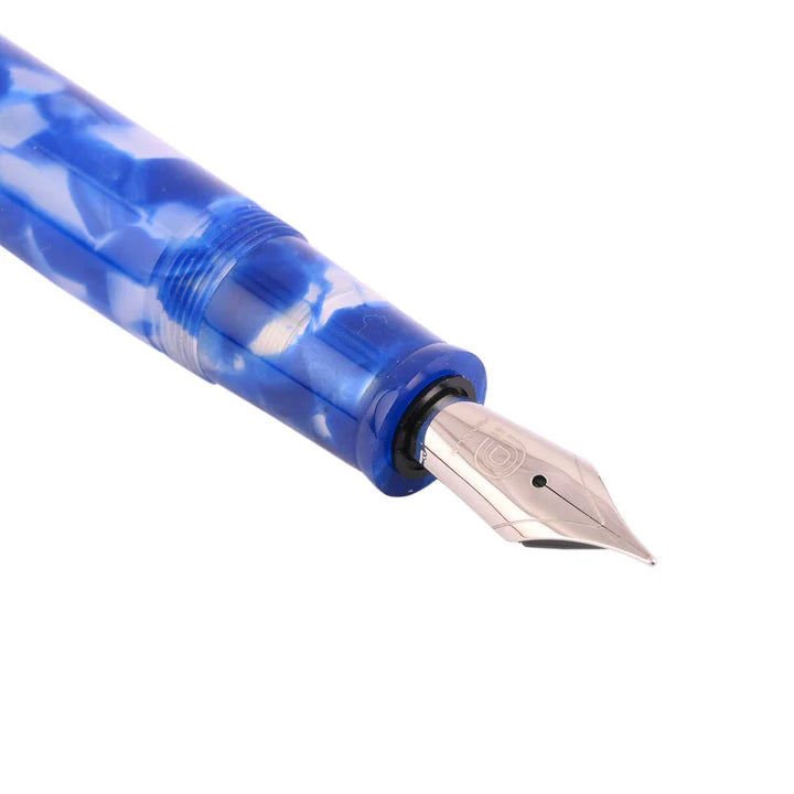 Penlux Masterpiece Grande Koi King Blue Fountain Pen Fine Nib