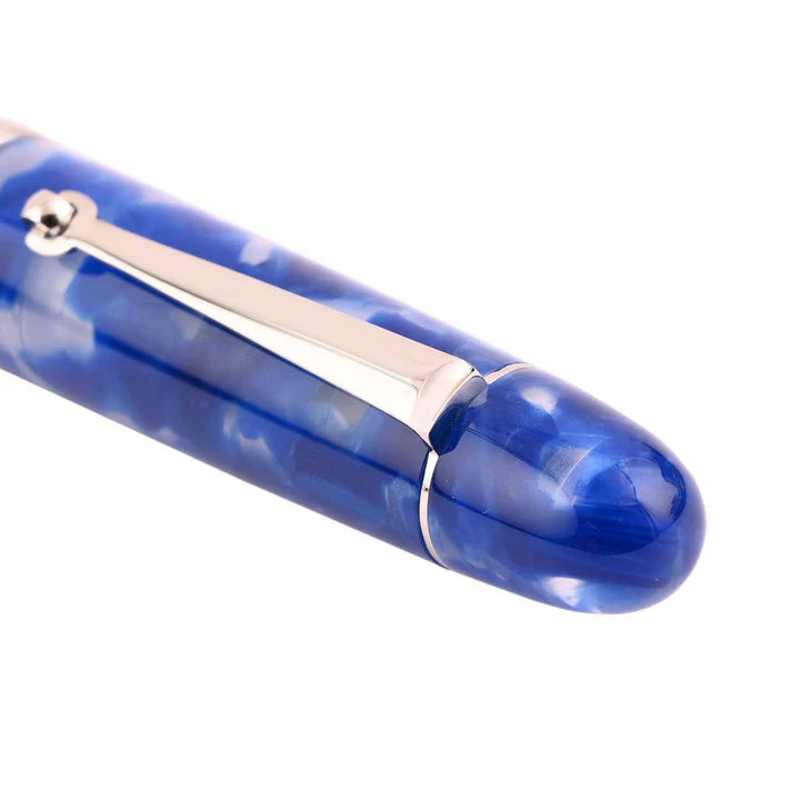 Penlux Masterpiece Grande Koi King Blue Fountain Pen Fine Nib